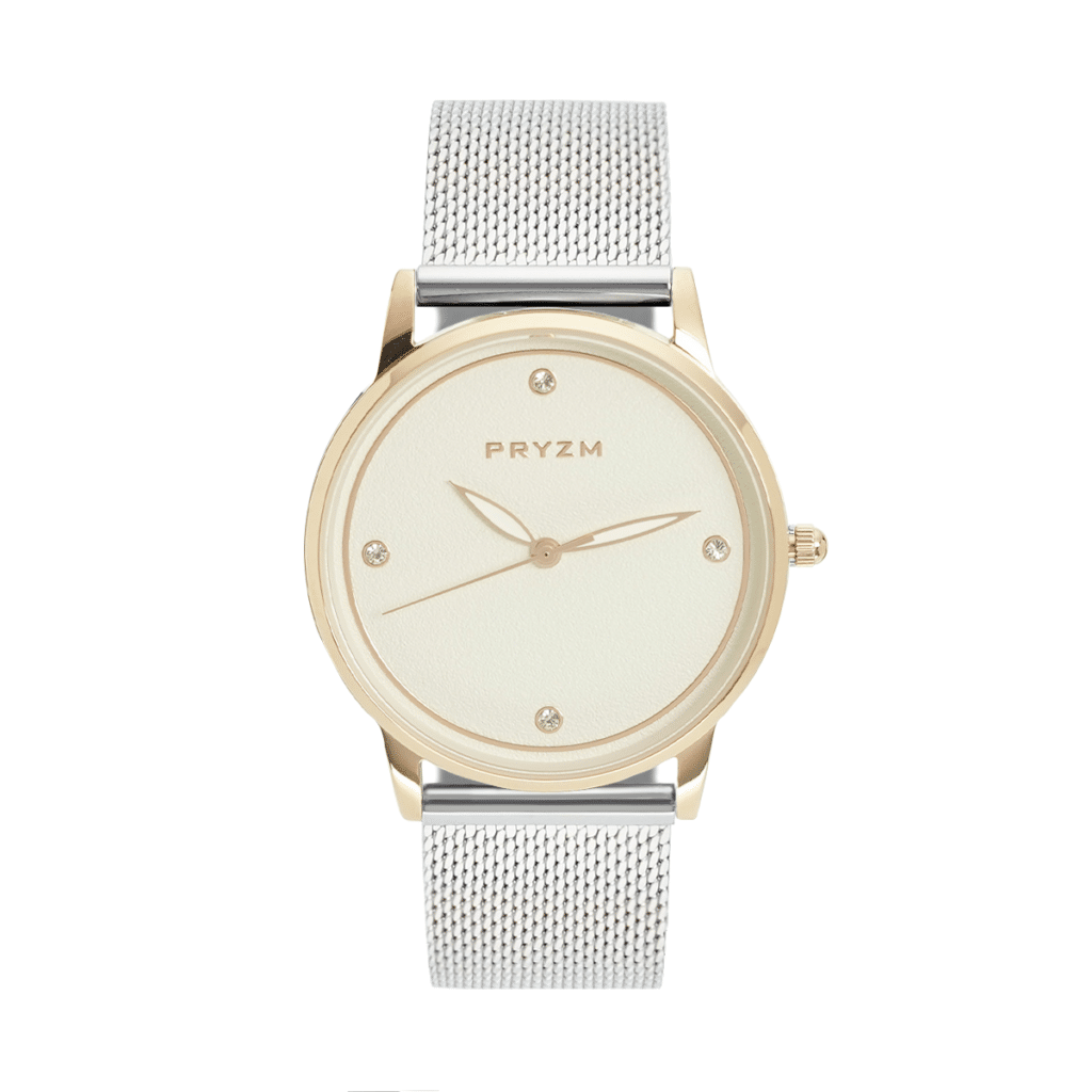 2. Minimalist Stainless Steel Rose Gold Lady Watch